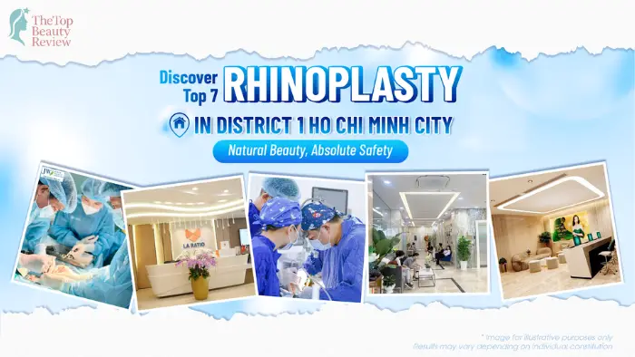 Discover Top 7 Rhinoplasty in District 1 Ho Chi Minh City Natural Beauty, Absolute Safety