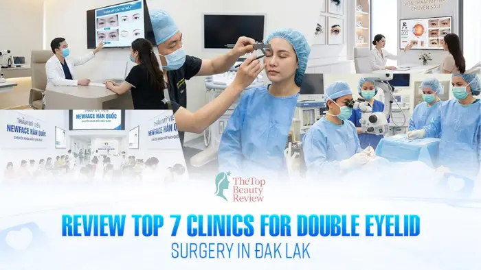 Review Top 7 Clinics For double eyelid surgery in Đak Lak