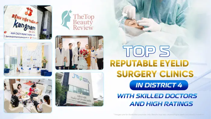 Best Clinics for Eyelid Surgery in District 4, Ho Chi Minh City