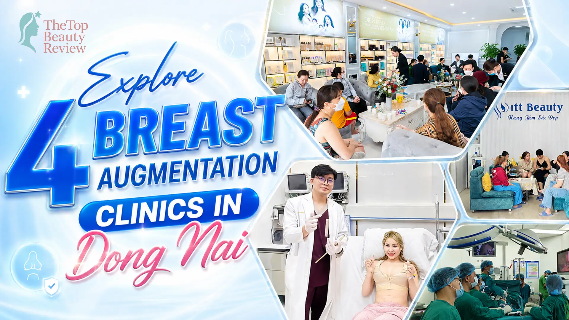 Explore 4 Breast Augmentation Clinics in Dong Nai