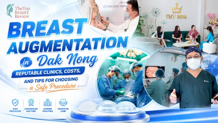 Breast Augmentation in Dak Nong: Reputable Clinics, Costs, and Tips for Choosing a Safe Procedure